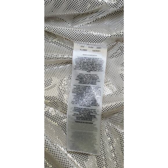 Columbia Omni-Heat Sz S Heavenly Long Puffer Jacket Womens Beige Jacket Winter 4 - Picture 8 of 11